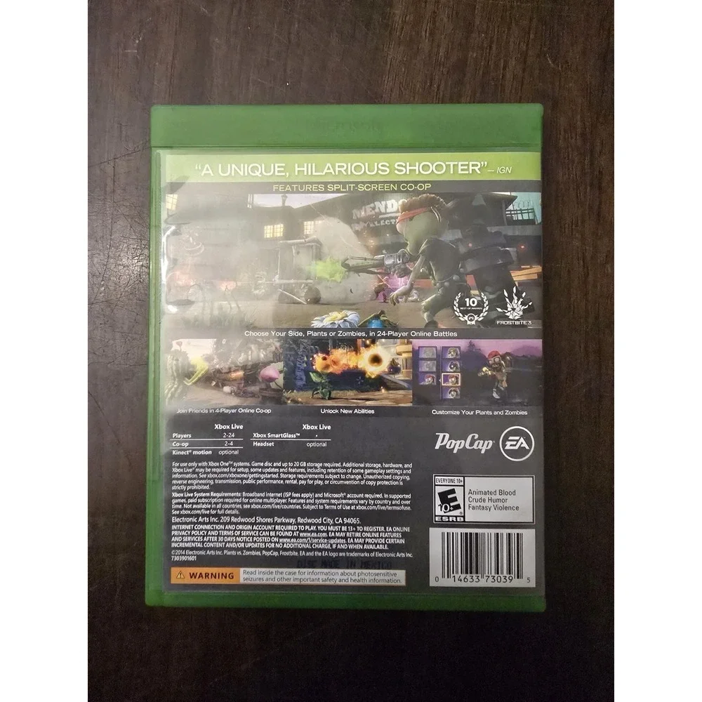 Plants‎ vs Zombies Garden Warfare (2014) Xbox One